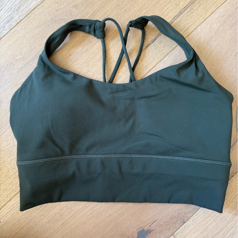 Adanola Dark Green Sports Bra